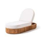 The Daisy Sun Lounger - Frame - Teakwood Daisy Sun Lounger Business & Pleasure Co. 
