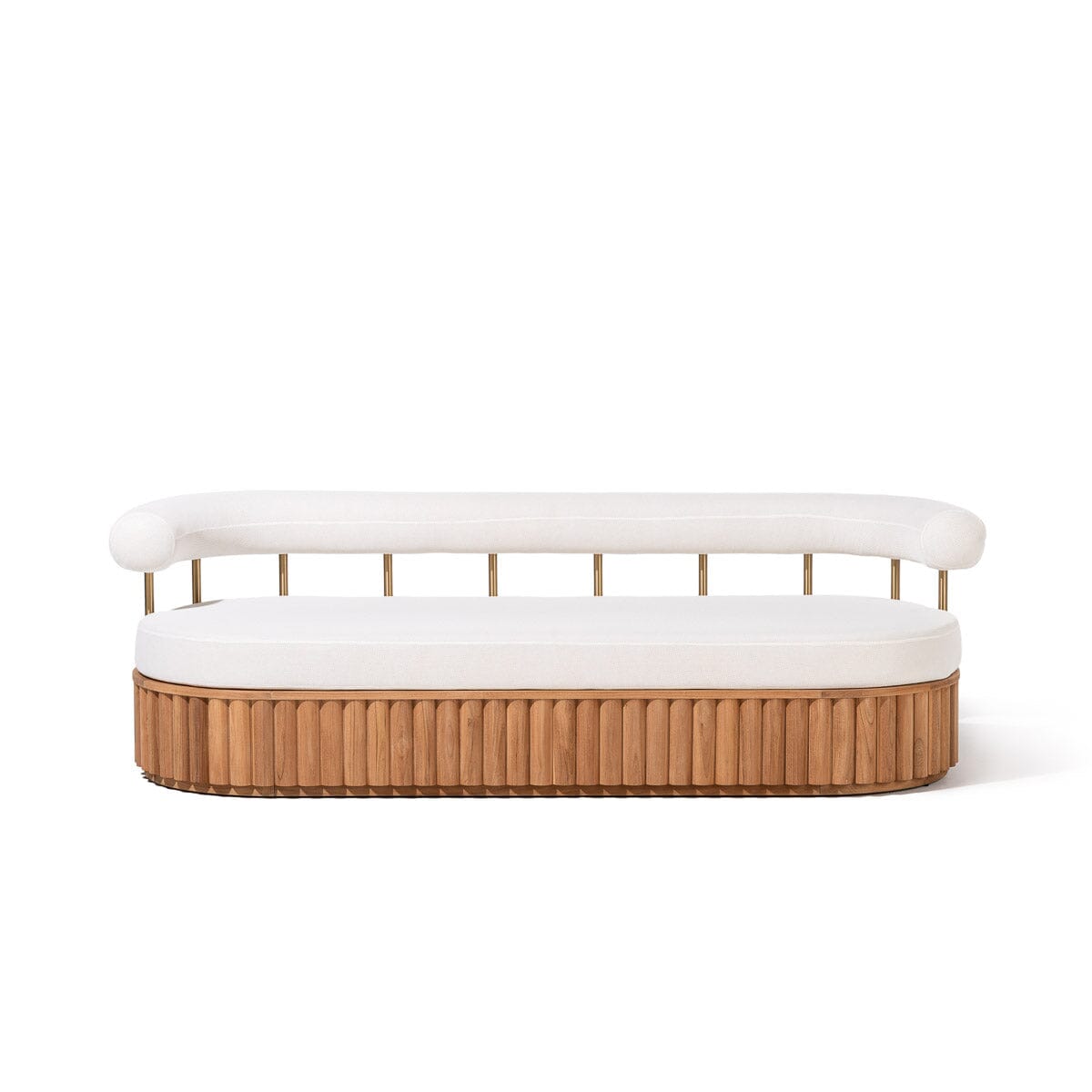 The Daisy Sofa - Frame - Teakwood Daisy Sofa Business & Pleasure Co. 