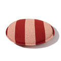 The Daisy Stool Cushion - Terry Terracotta Stripe Daisy Stool Cushion Business & Pleasure Co. 