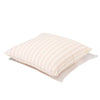 Swatch for The Euro Throw Pillow - Monaco Natural Stripe