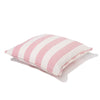 Swatch for The Euro Throw Pillow - Crew Pink Stripe