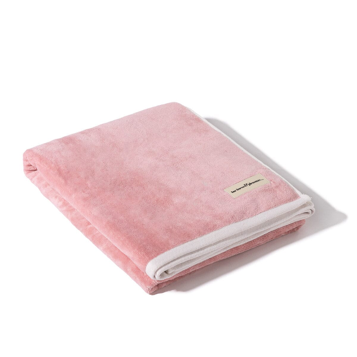 Product image of The Beach Towel - Crew Pink Stripe Beach Towel Business & Pleasure Co. 