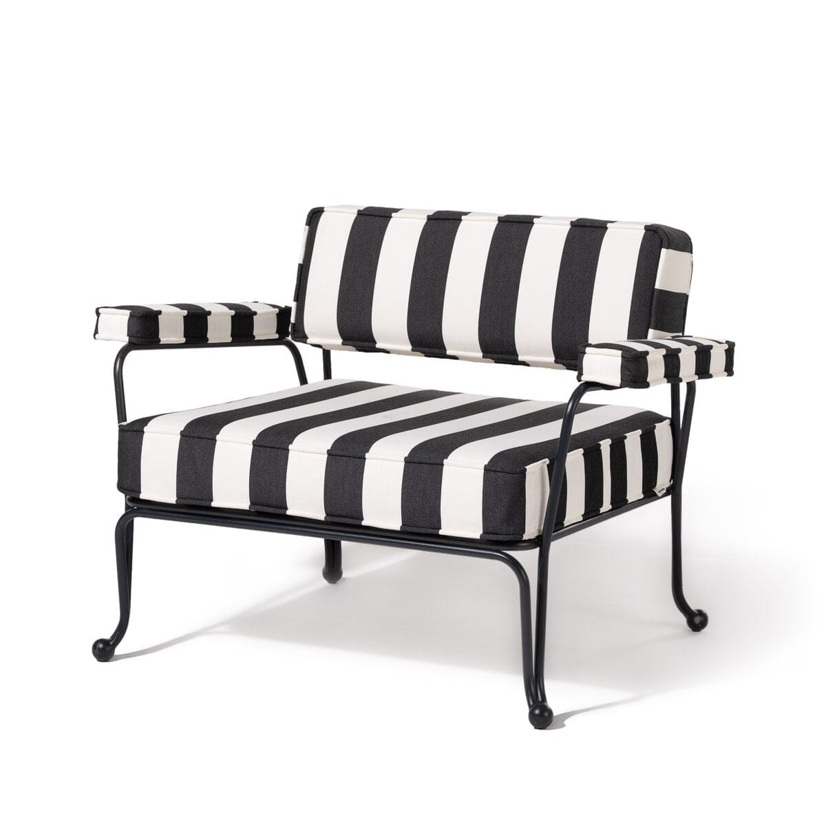 Product image of The Waterhouse Accent Chair Waterhouse Accent Chair Kit Business & Pleasure Co. Crew Vintage Black Stripe Vintage Black 