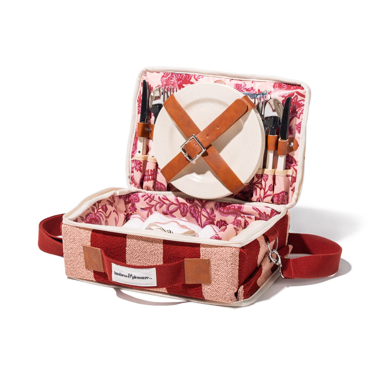 The Picnic Set Business & Pleasure Co. Terry Terracotta Stripe 