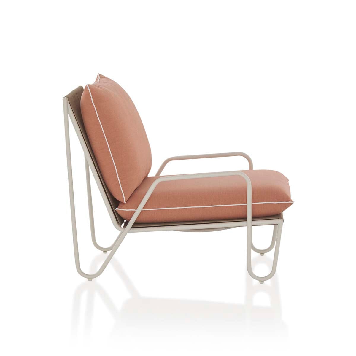 The Shore Occasional Chair - White Frame Shore Chair Business & Pleasure Co. 