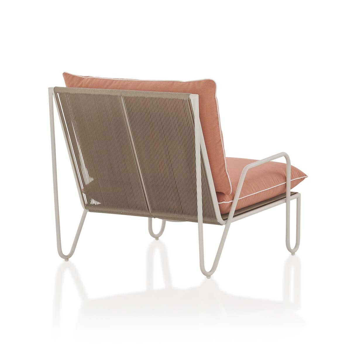 The Shore Occasional Chair - White Frame Shore Chair Business & Pleasure Co. 