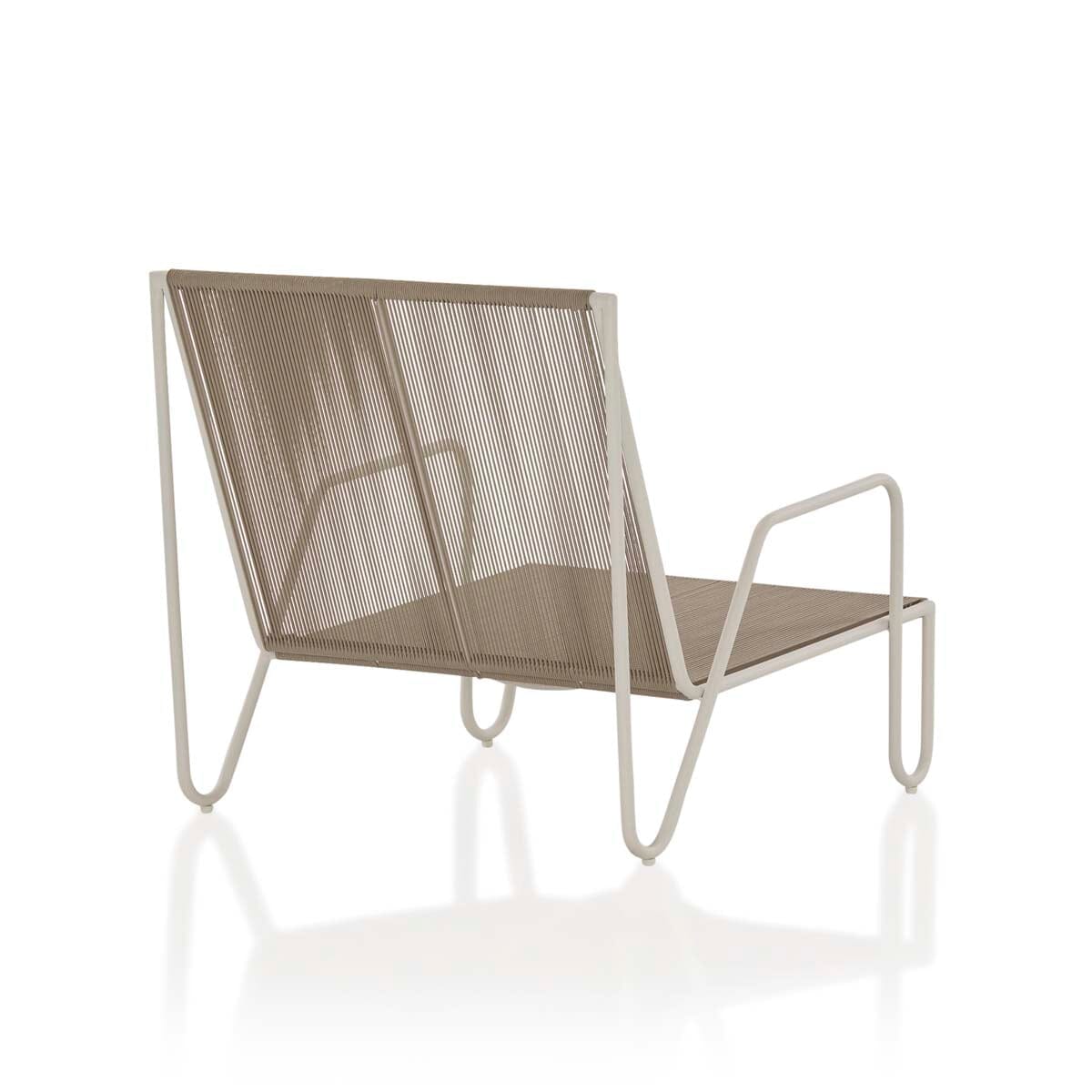 The Shore Occasional Chair - White Frame Shore Chair Business & Pleasure Co. 