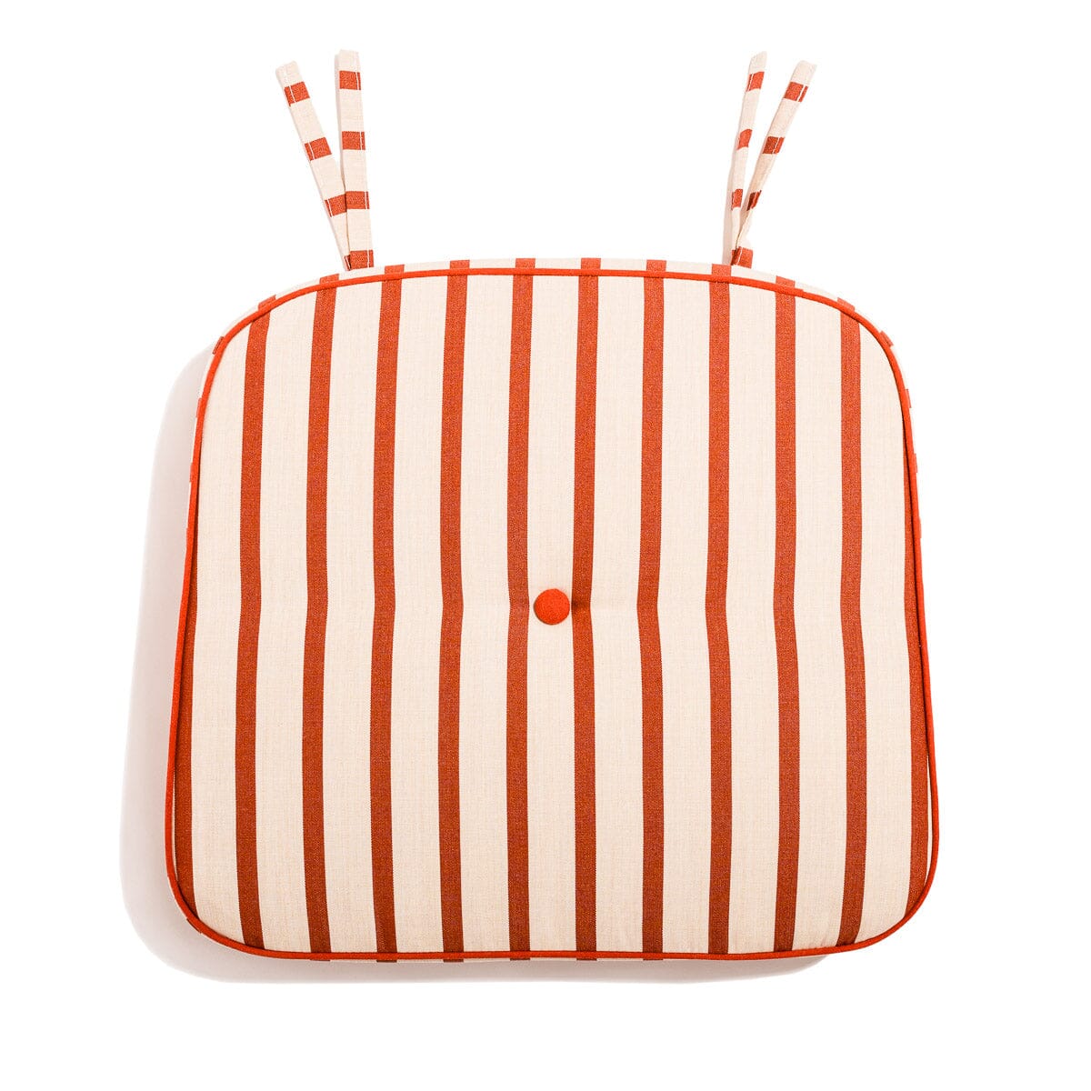 The Al Fresco Dining Chair Cushion - Monaco Le Sirenuse Stripe Al Fresco Chair Cushion Business & Pleasure Co. 