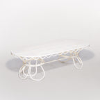 The Al Fresco Coffee Table AL Fresco Coffee Table Business & Pleasure Co. Antique White 