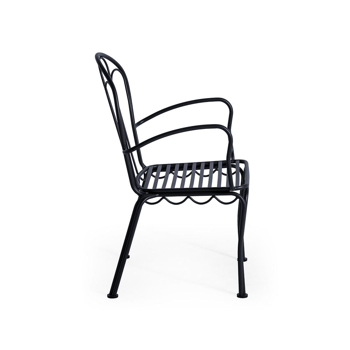 The Al Fresco Dining Chair - Vintage Black Al Fresco Dining Chair Business & Pleasure Co 