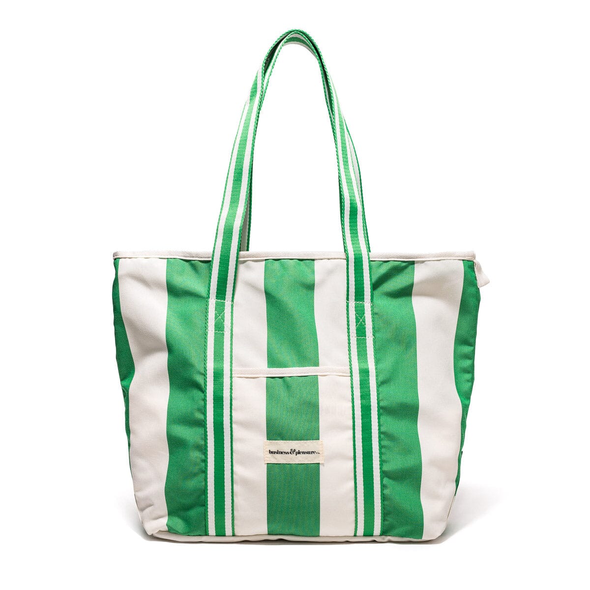 The Beach Bag - Crew Canyon Green Stripe Beach Bag Business & Pleasure Co. 