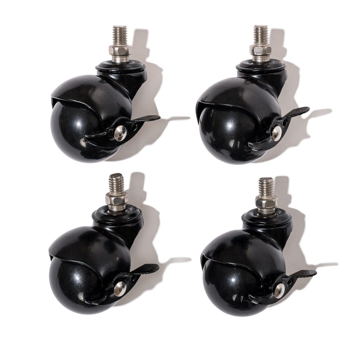 The Umbrella Base - Ball Caster Wheels - Black/Black - Set Of 4 Umbrella Base Ball Caster Wheels Business & Pleasure Co. 