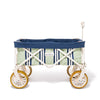 Swatch for The Beach Cart x Julia Berolzheimer in Green Navy