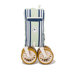 The Folding Beach Cart x Julia Berolzheimer in Green Navy B&P Co. x Julia Berolzheimer 