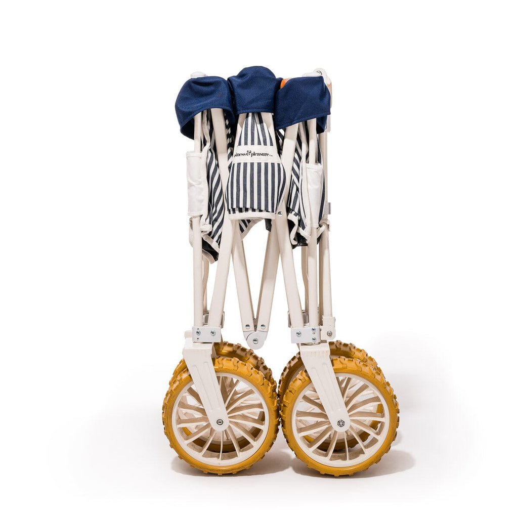 The Beach Cart - Laurens Navy Stripe Beach Cart Business & Pleasure Co 