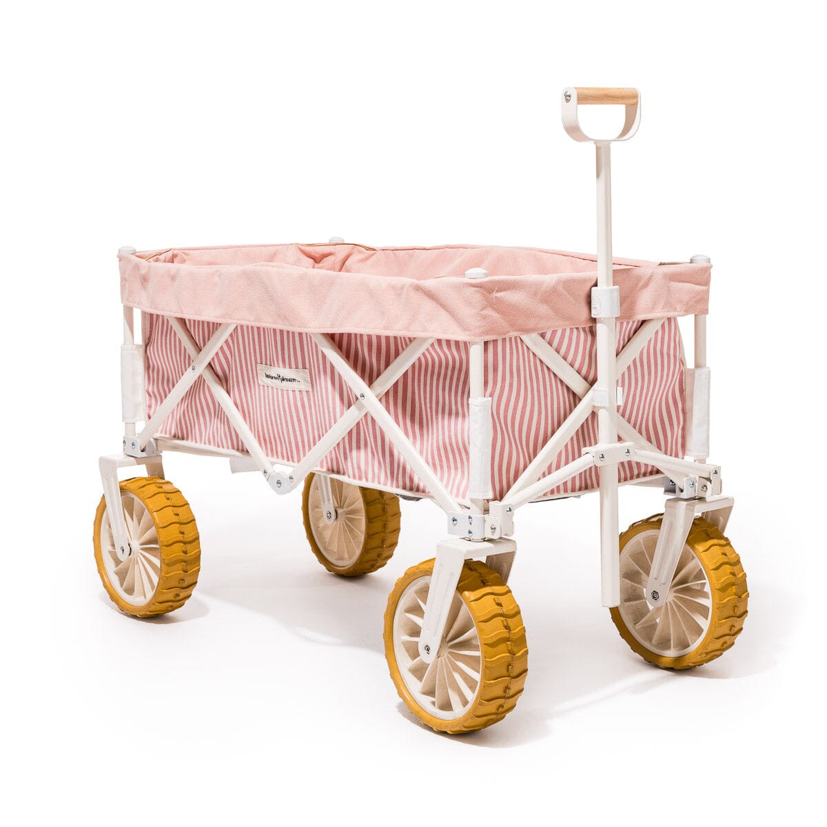 The Beach Cart - Laurens Pink Stripe Beach Cart Business & Pleasure Co 