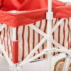 The Beach Cart - Monaco Le Sirenuse Stripe Beach Cart Business & Pleasure Co. 