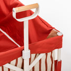 The Beach Cart - Monaco Le Sirenuse Stripe Beach Cart Business & Pleasure Co. 