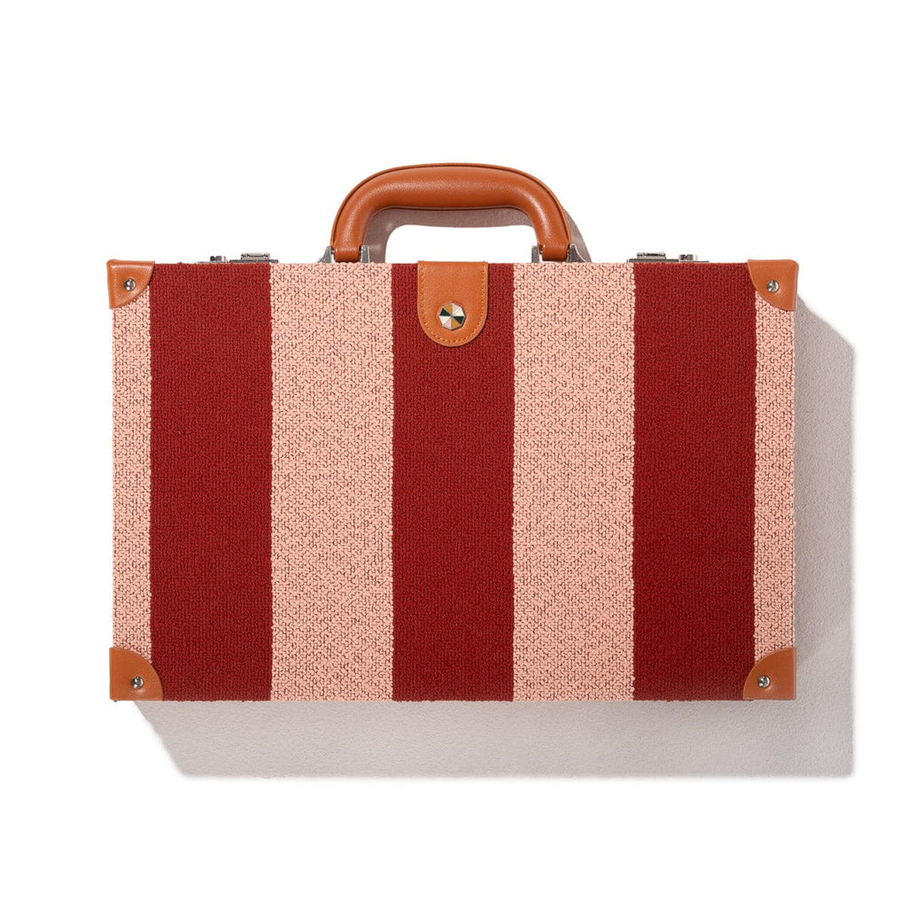 The Backgammon Set - Terry Terracotta Stripe Backgammon Set Business & Pleasure Co. 