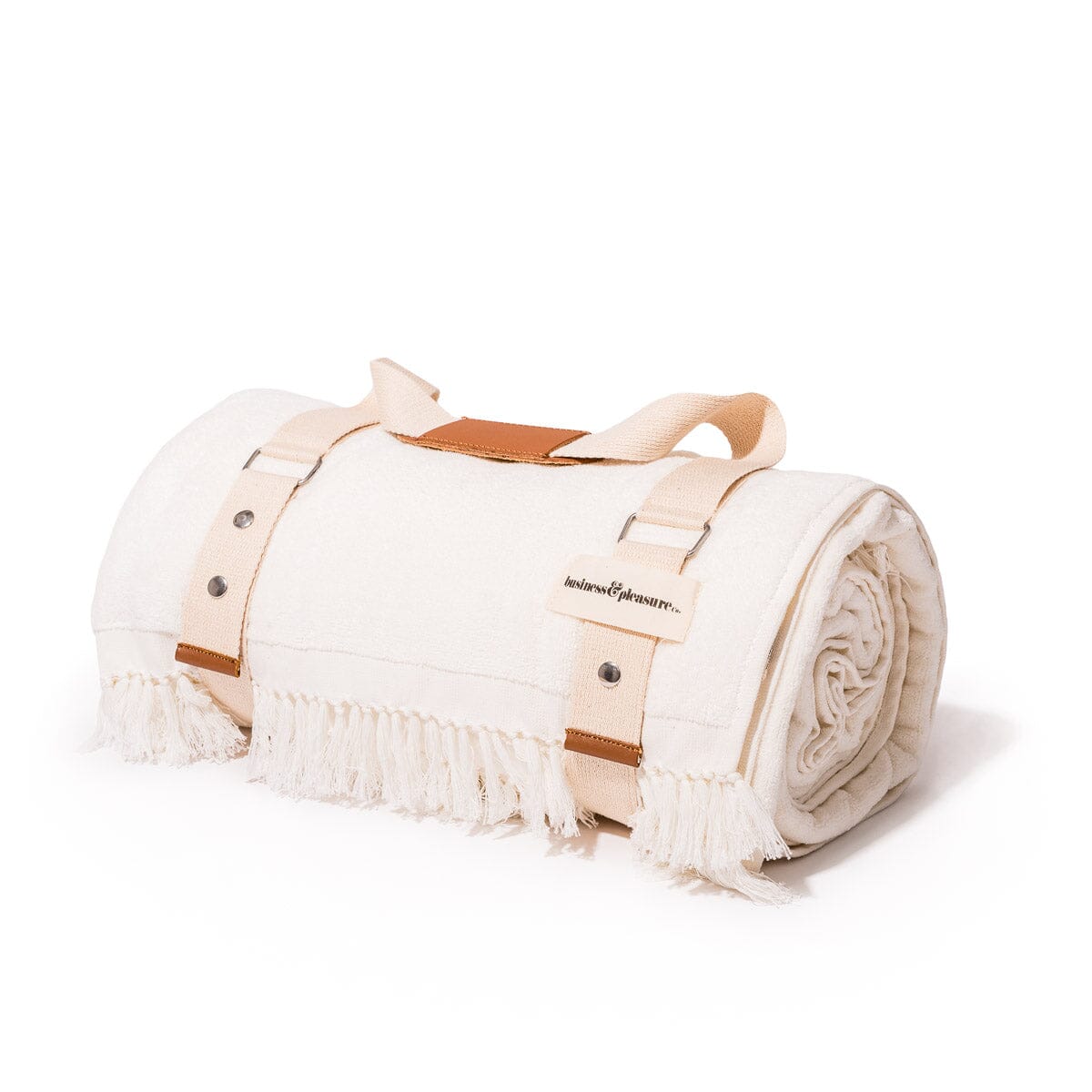 The Beach Blanket - Antique White Beach Blanket Business & Pleasure Co 