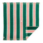 The Beach Blanket - Bistro Green Stripe Beach Blanket Business & Pleasure Co. 