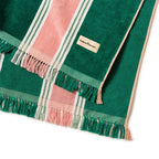 The Beach Blanket - Bistro Green Stripe Beach Blanket Business & Pleasure Co. 