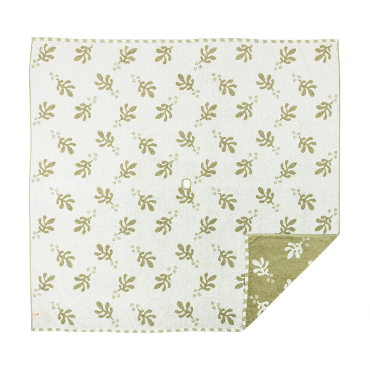 The Beach Blanket - Benoît Jade Green Jacquard Beach Blanket Business & Pleasure Co. 