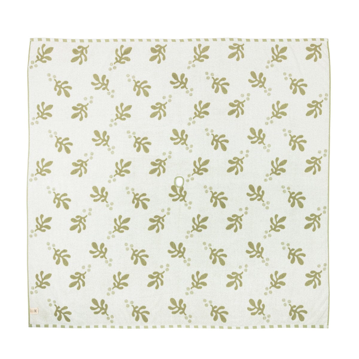 The Beach Blanket - Benoît Jade Green Jacquard Beach Blanket Business & Pleasure Co. 