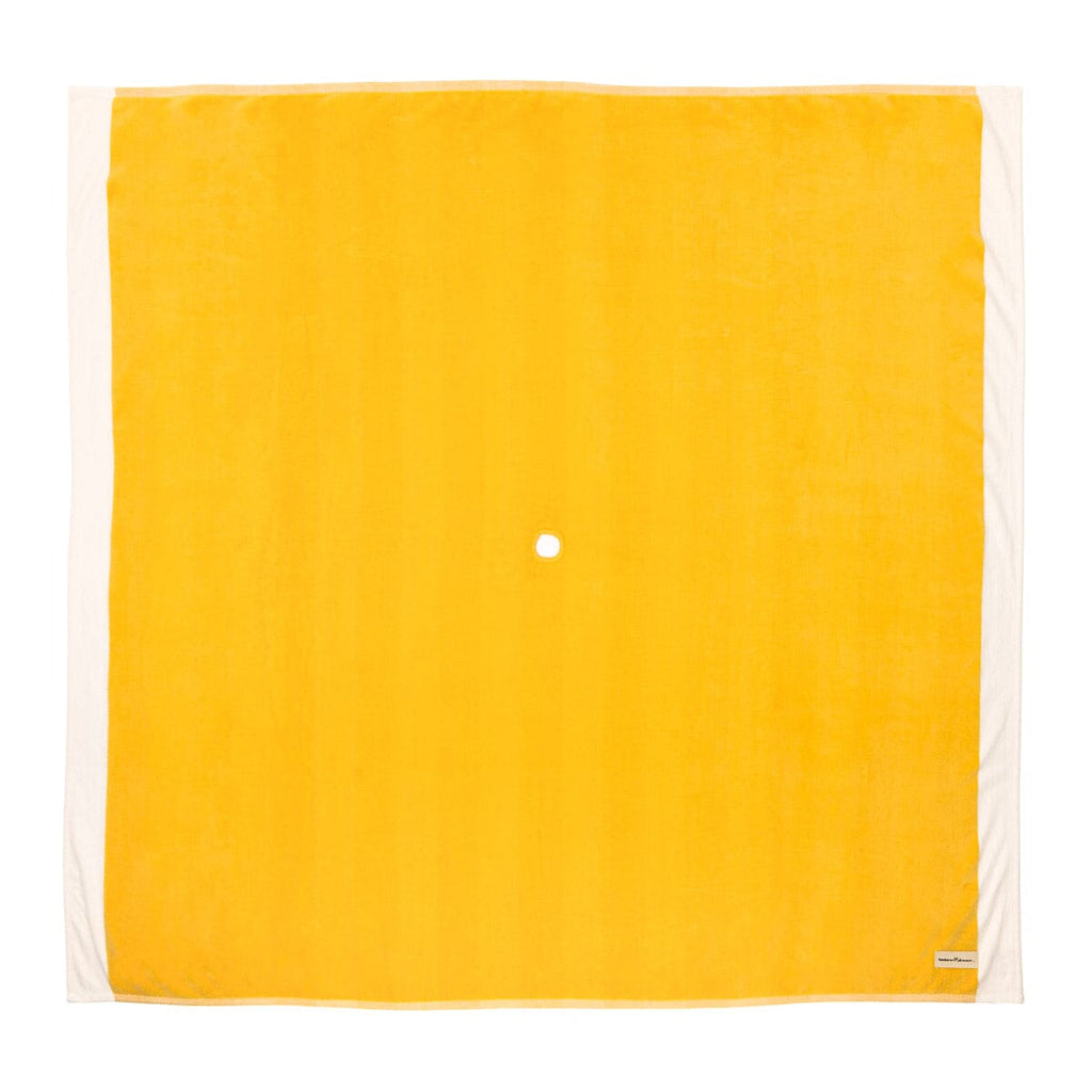 The Beach Blanket - Crew Mimosa Yellow Stripe Beach Blanket Business & Pleasure Co. 