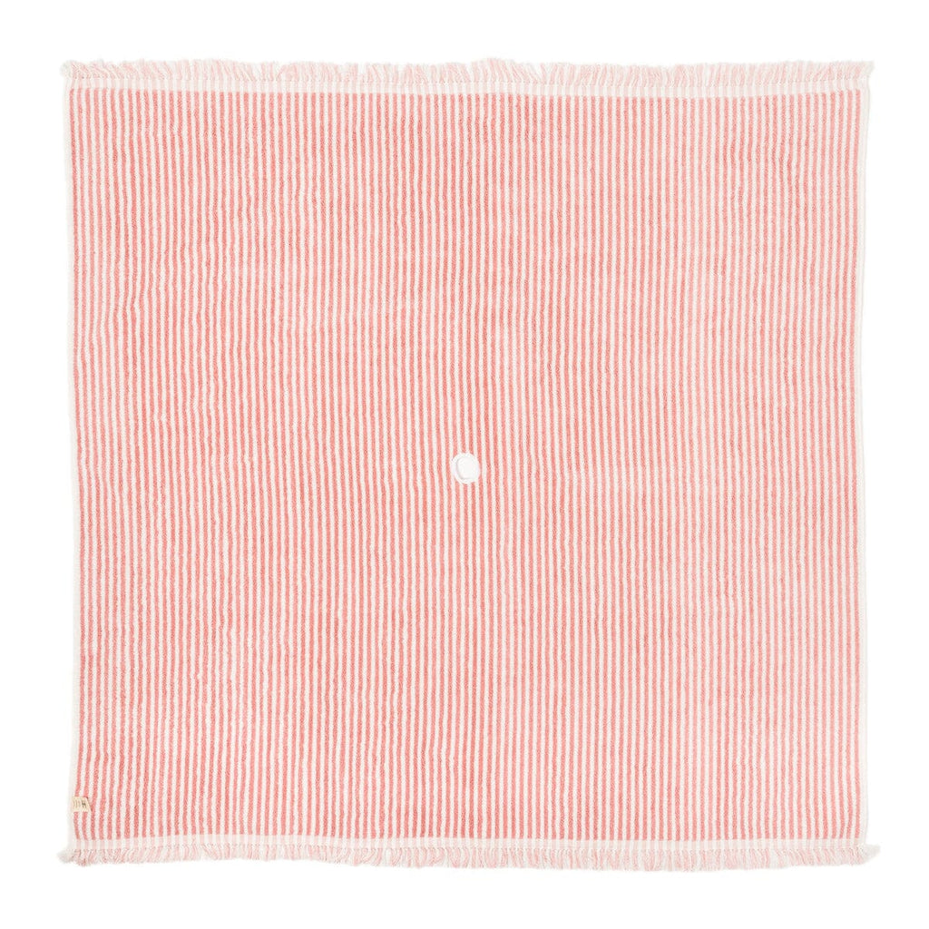 The Beach Blanket - Lauren's Pink Stripe Beach Blanket Business & Pleasure Co 