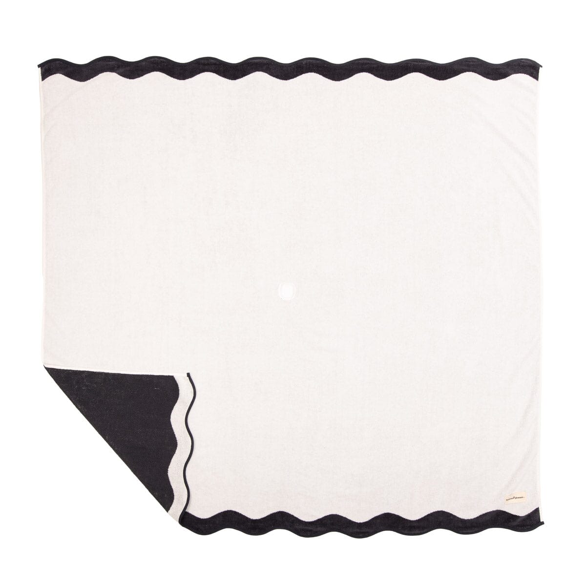 The Beach Blanket - Rivie White Beach Blanket Business & Pleasure Co 