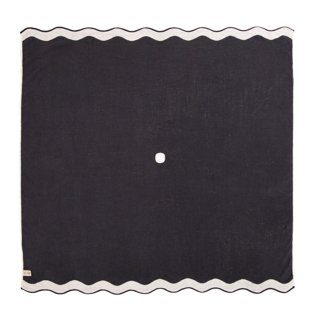 The Beach Blanket - Rivie White Beach Blanket Business & Pleasure Co 