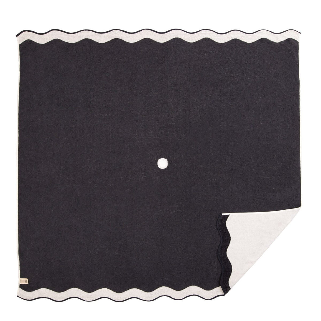 The Beach Blanket - Rivie White Beach Blanket Business & Pleasure Co 