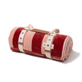 The Beach Blanket - Terry Terracotta Stripe Beach Blanket Business & Pleasure Co. 