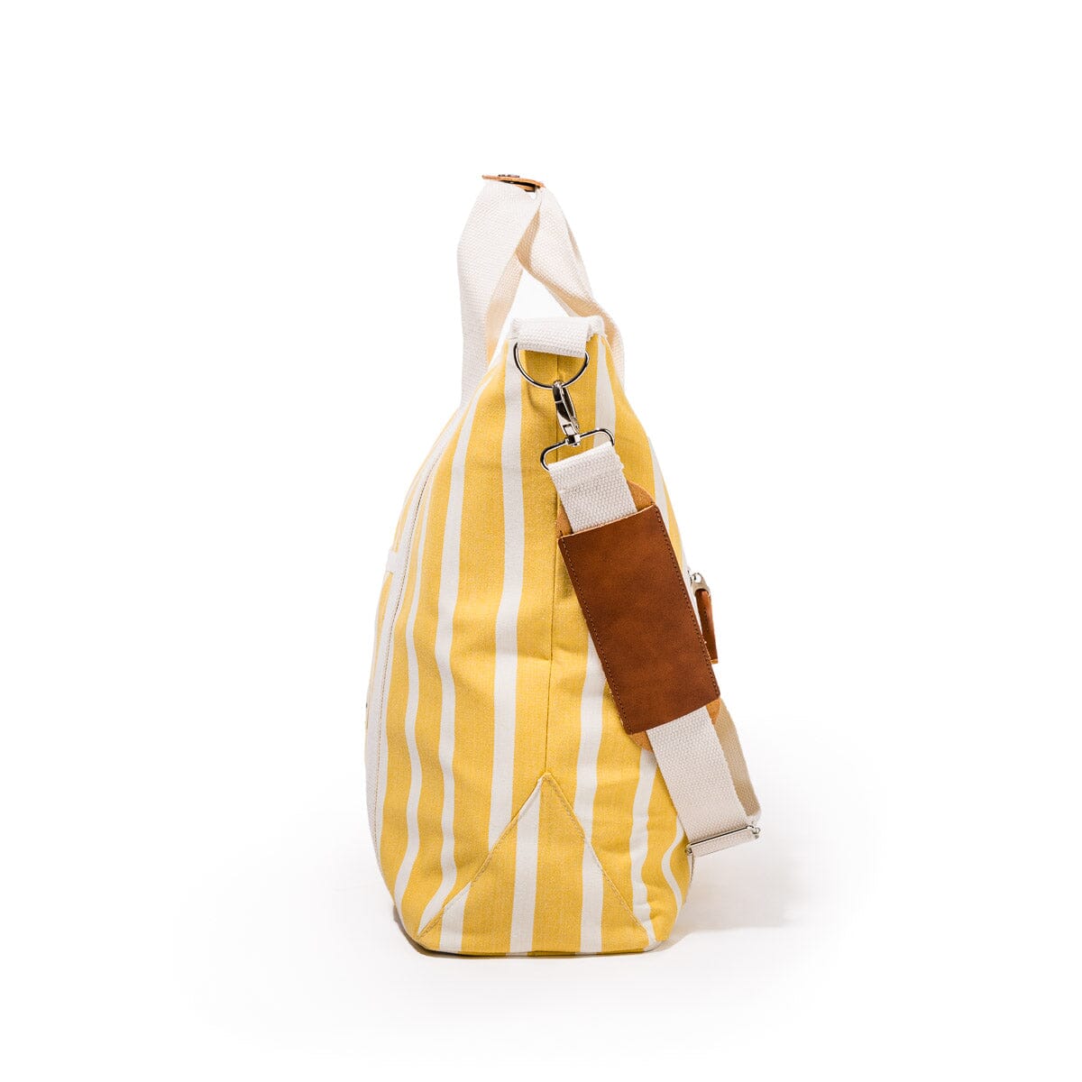 The Cooler Tote Bag - Monaco Mimosa Stripe Cooler Tote Business & Pleasure Co 
