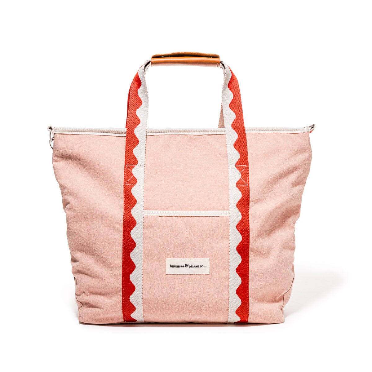 The Premium Cooler Tote Bag - Rivie Pink Cooler Tote Business & Pleasure Co. 