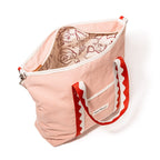 The Premium Cooler Tote Bag - Rivie Pink Cooler Tote Business & Pleasure Co. 