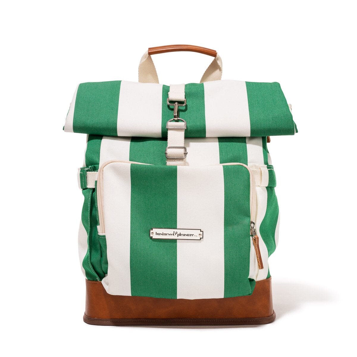 Product image of The Backpack Cooler - Crew Canyon Green Stripe Backpack Cooler Business & Pleasure Co. 