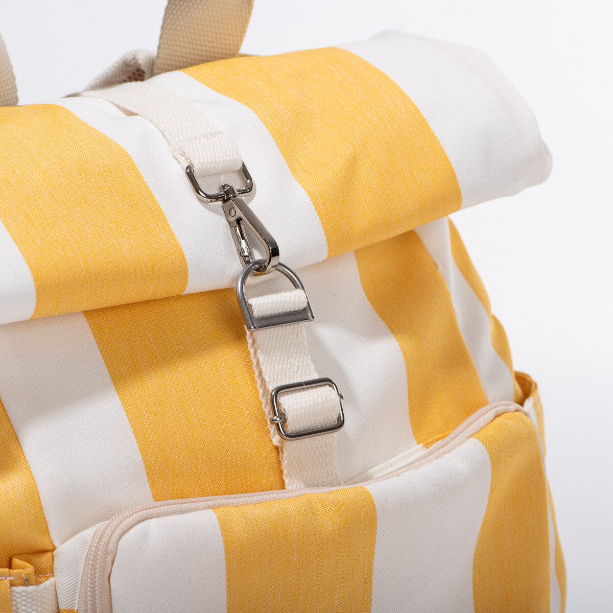 The Backpack Cooler - Crew Mimosa Yellow Stripe Backpack Cooler Business & Pleasure Co. 
