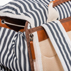 The Backpack Cooler - Laurens Navy Stripe Backpack Cooler Business & Pleasure Co 