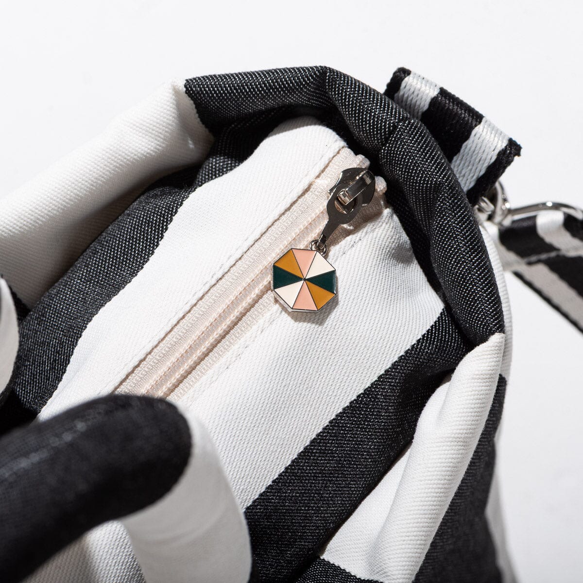 The Cloud Cooler Tote Bag - Crew Vintage Black Stripe Cloud Cooler Tote Bag Business & Pleasure Co. 