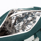 The Cloud Cooler Tote Bag - Terry Green Stripe Cloud Cooler Tote Bag Business & Pleasure Co. 