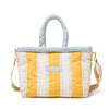 Swatch for The Cloud Cooler Tote Bag - Tuuli Stripe Yellow