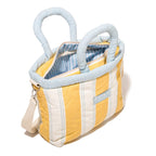 The Cloud Cooler Tote Bag - Tuuli Stripe Yellow Cloud Cooler Tote Bag Business & Pleasure Co. 