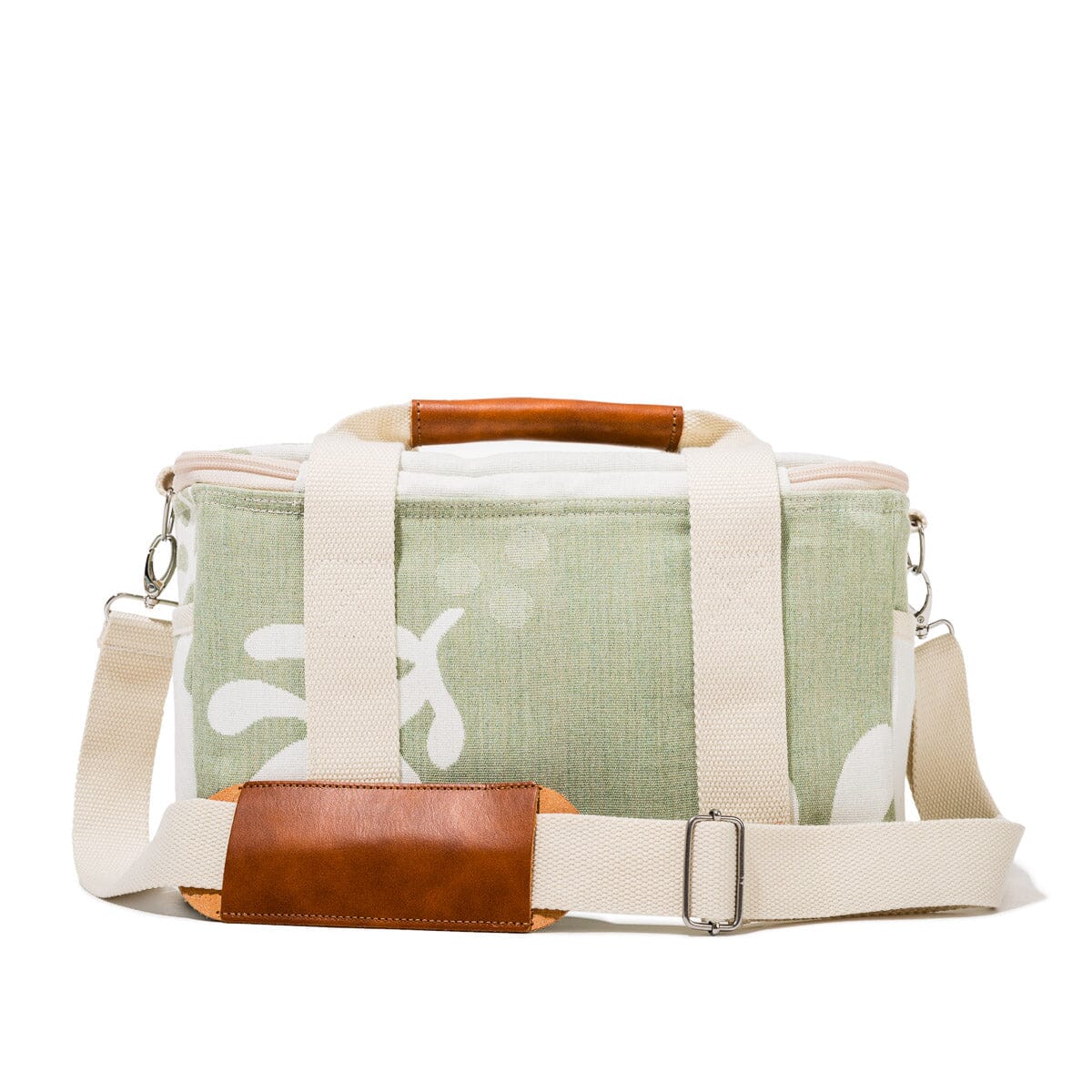 The Premium Cooler Bag - Benoît Jade Green Jacquard Premium Cooler Business & Pleasure Co. 