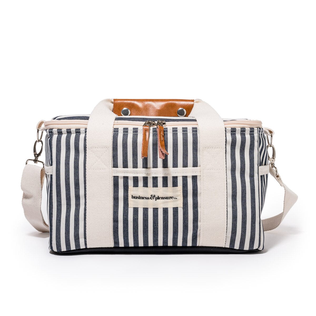 The Premium Cooler Bag - Lauren's Navy Stripe