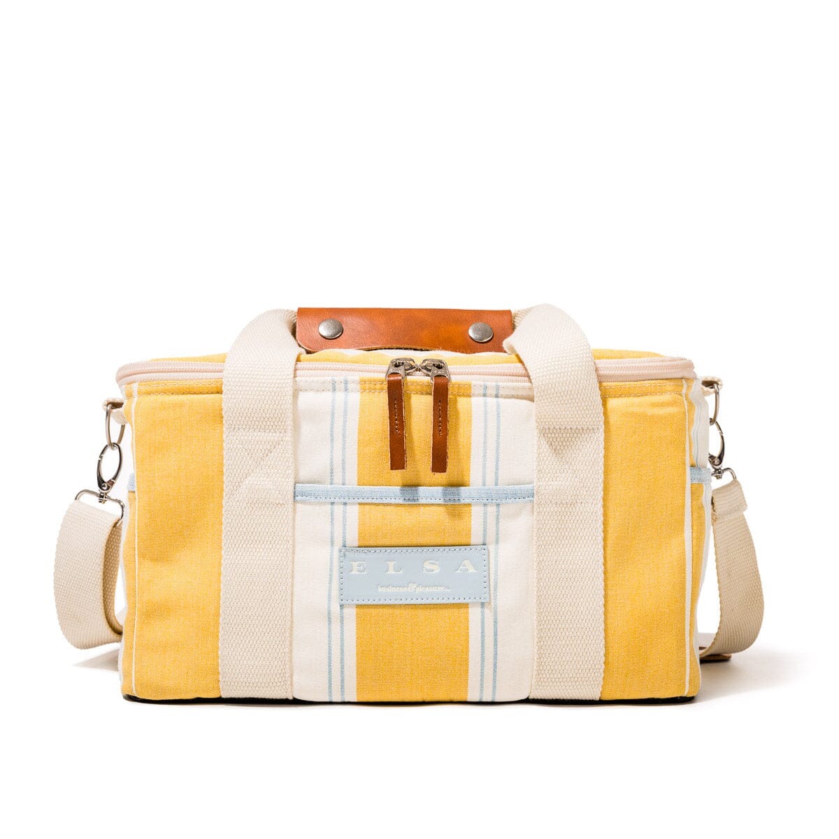 Product image of The Premium Cooler Bag - Tuuli Stripe Yellow Premium Cooler Business & Pleasure Co. 