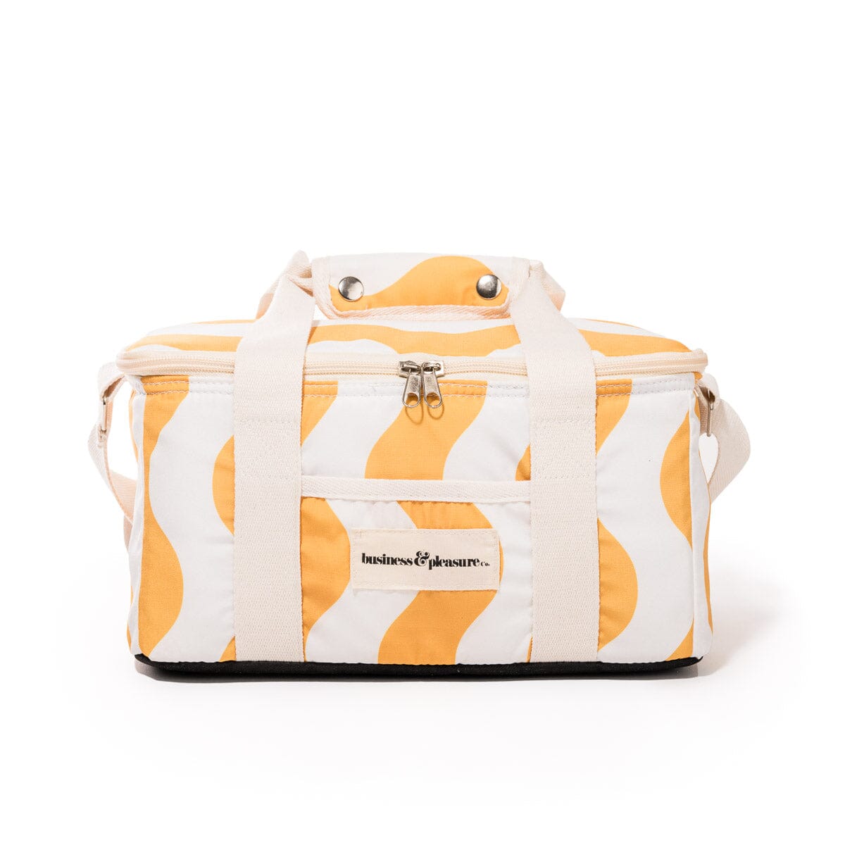 The Holiday Cooler Bag - Ocean Mimosa Stripe Holiday Cooler Business & Pleasure Co 