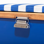 The Hemingway Cooler - Mediterranean Blue - 35 Quarts Hard Cooler Business & Pleasure Co. 