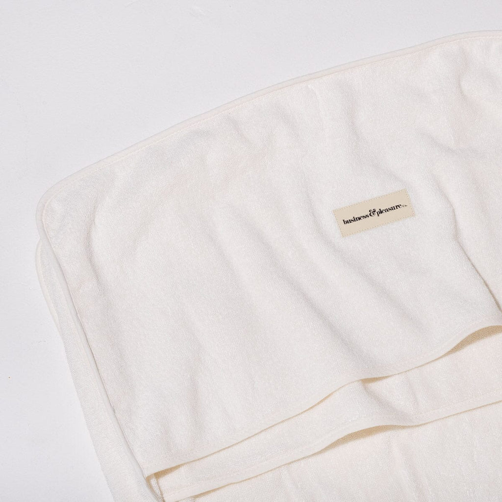 The Lounger Towel - Antique White Lounger Towel Business & Pleasure Co. 